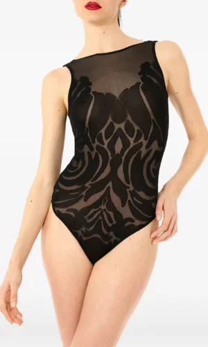 Rose Shadow Sleeveless String Body